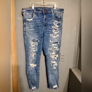 American eagle next level stretch jeans size 18